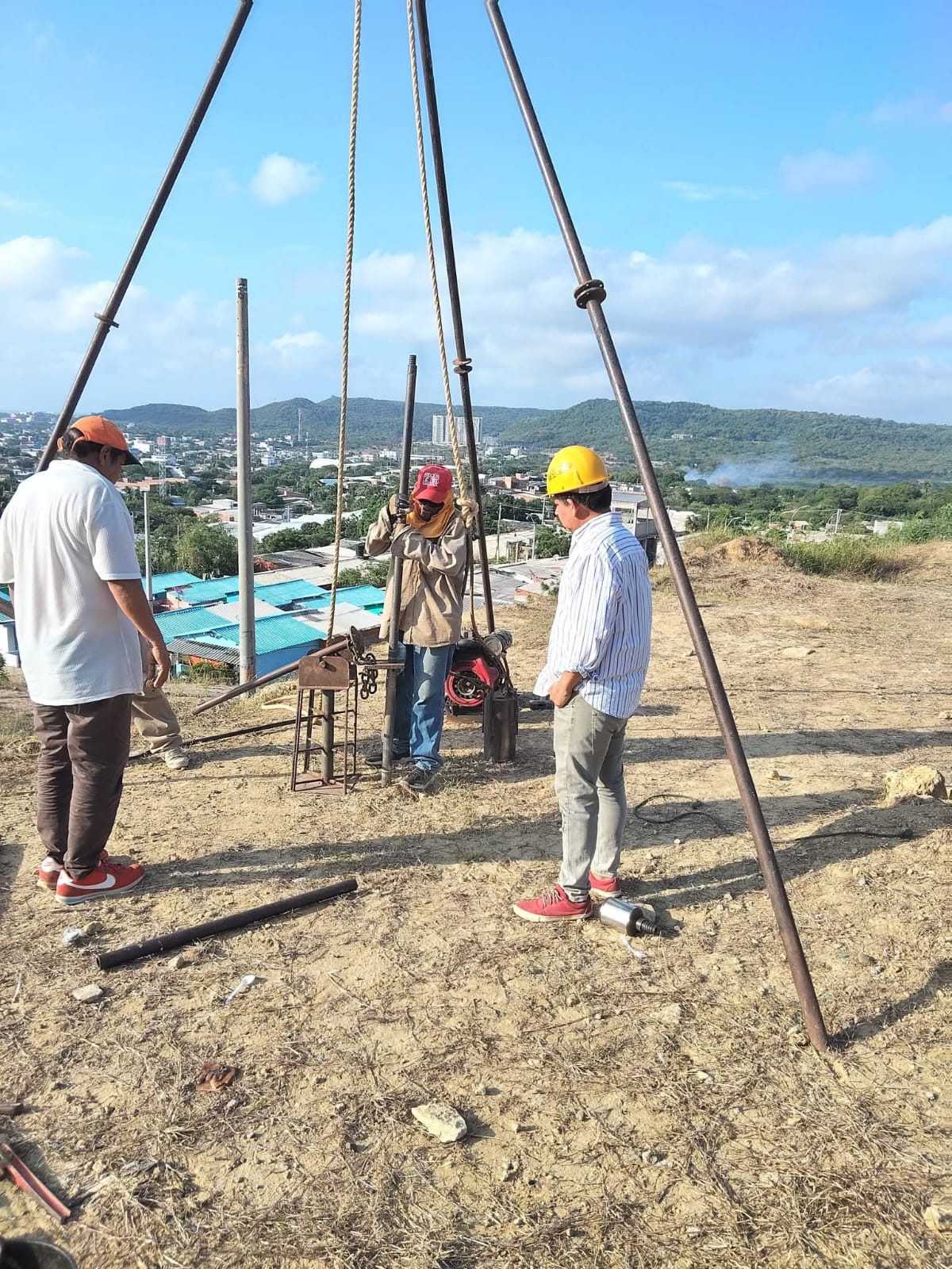 Construcción del comedor infantil